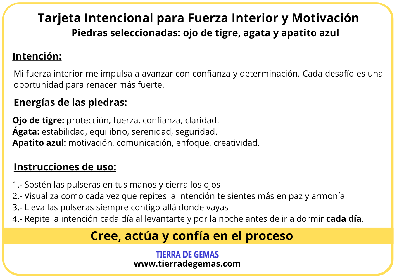 Fuerza Interior y Motivación - Pack 3 pulseras poderosas