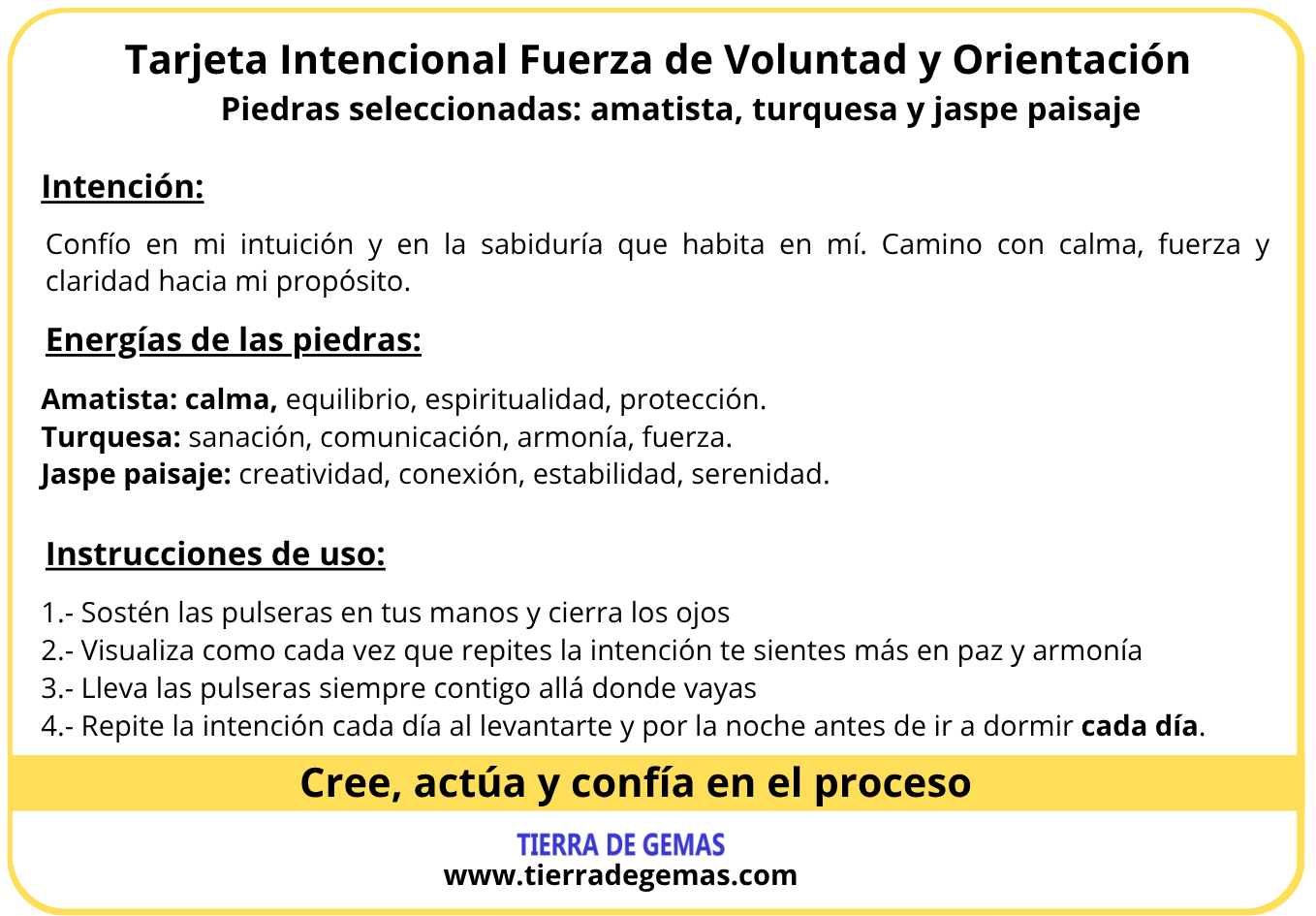 Fuerza de Voluntad y Orientación - Pack 3 pulseras poderosas
