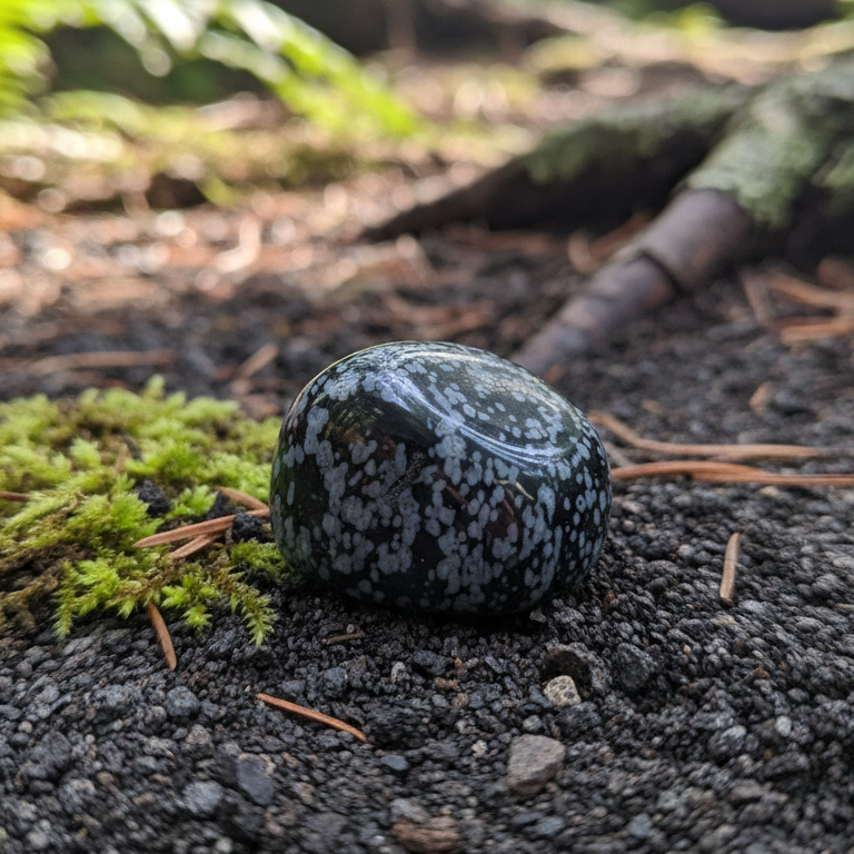 Obsidiana Nevada rodado 3-4 cm