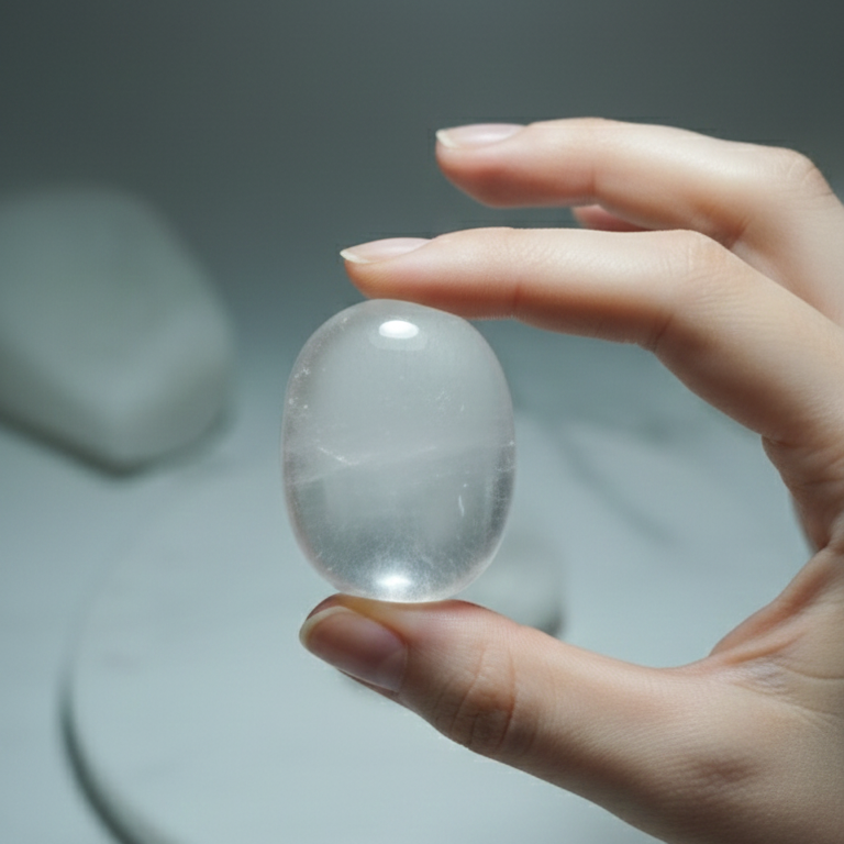 Energía de limpieza y equilibrio total (piedra chakra cuarzo cristal 3-4 cm)