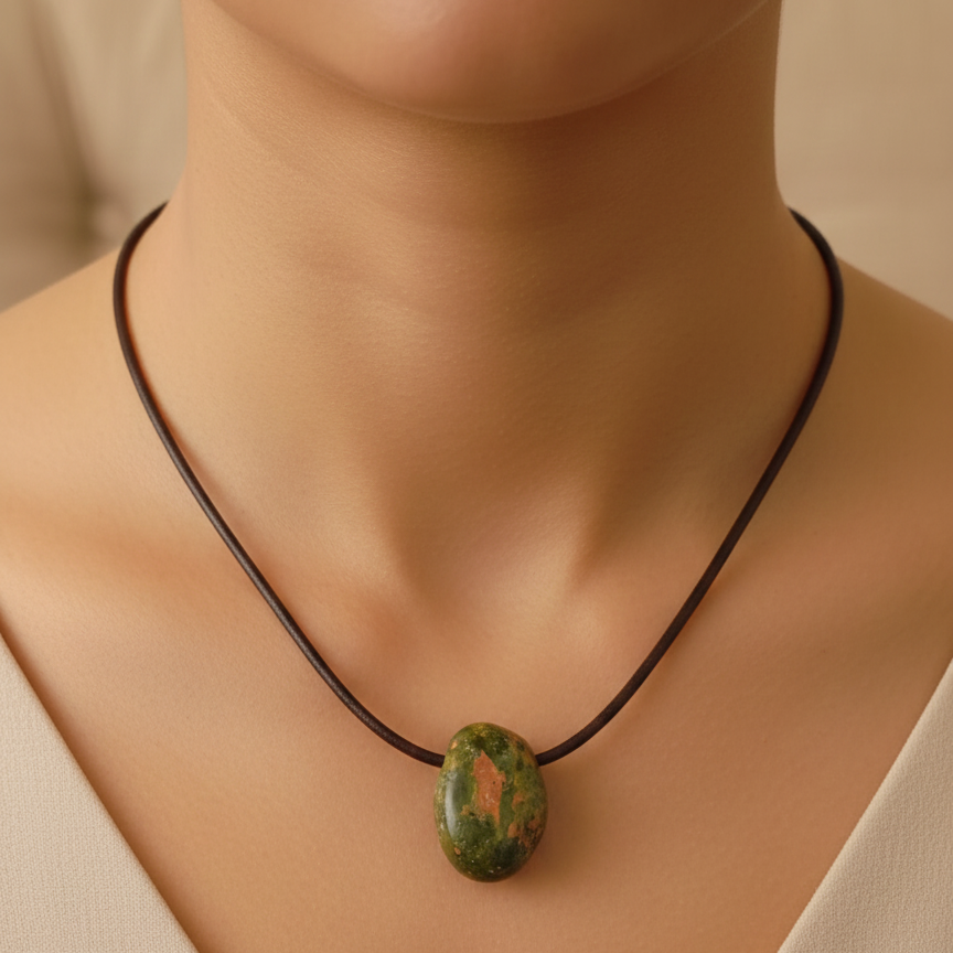 Collar unakita perita 3-4 cm