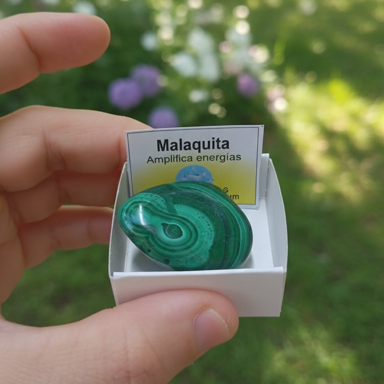 Malaquita rodado 3-4 cm