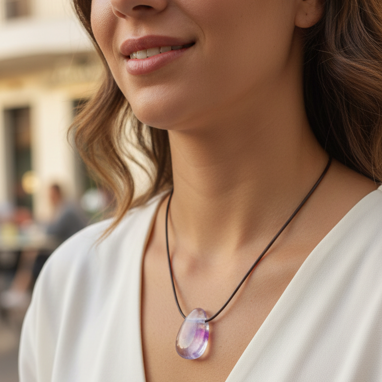 Colgante amatista perita 2-3 cm