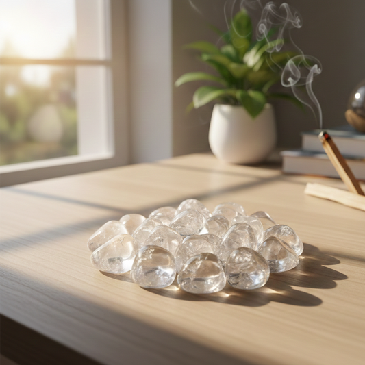 Bolsa 15 rodados cuarzo blanco 1,5 - 2 cm