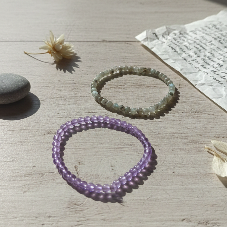 Serenidad y Sabiduría - Pack 2 pulseras poderosas