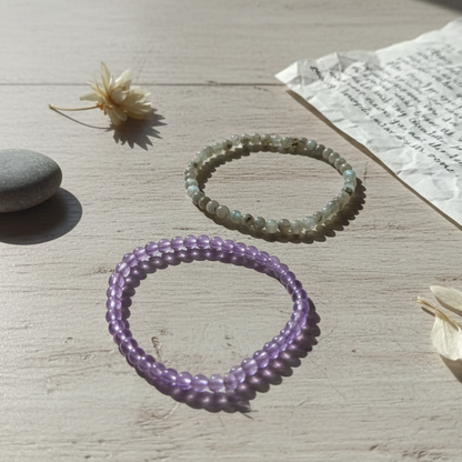 Serenidad y Sabiduría - Pack 2 pulseras poderosas