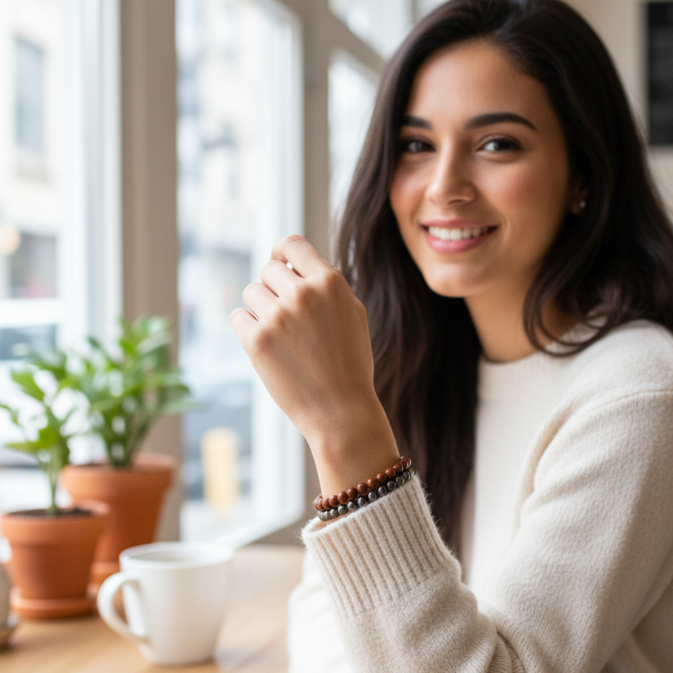 Estabilidad y Abundancia - Pack 2 pulseras poderosas