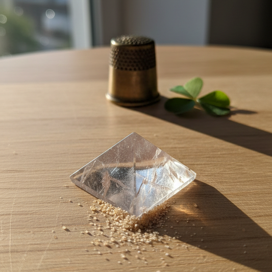 Piramide Cuarzo Blanco 2 cm