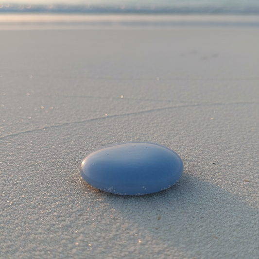 Piedra chakra angelita 3-4 cm