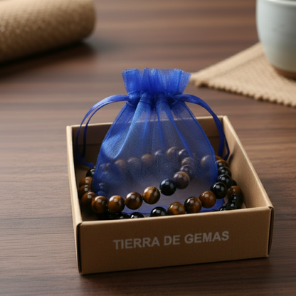 Pack Almas Gemelas (El equilibrio perfecto entre Ónix y Ojo de Tigre)