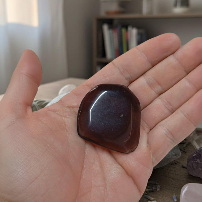 Piedra Chakra cuarzo ahumado 3-4 cm