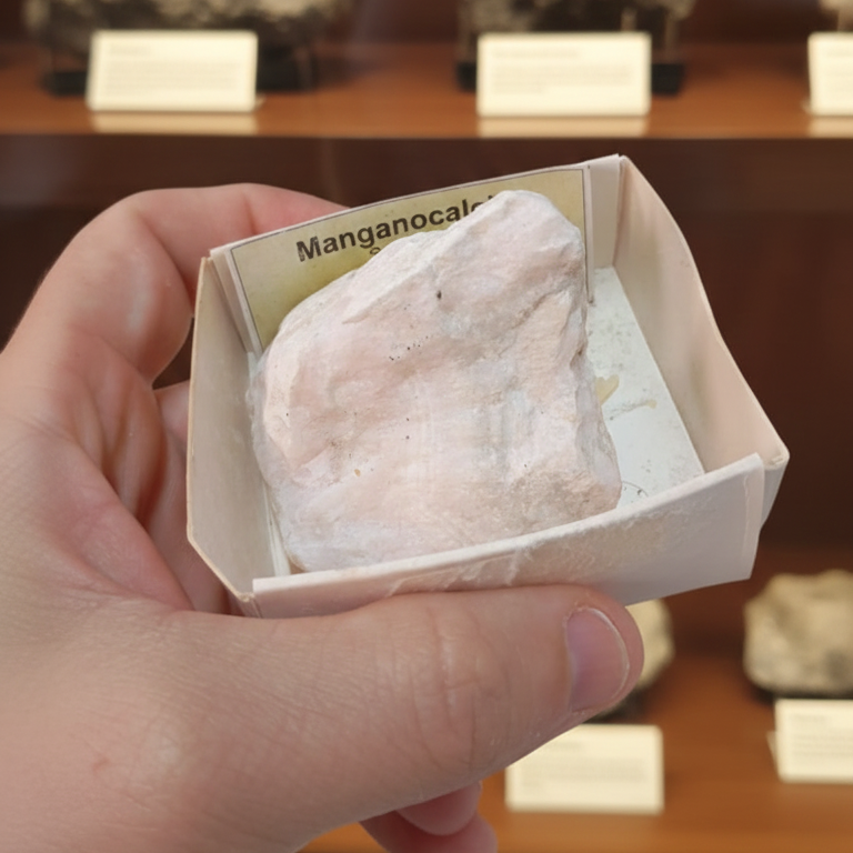 Mangano Calcita en bruto 5-6 cm