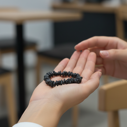 Pulsera shungit chip