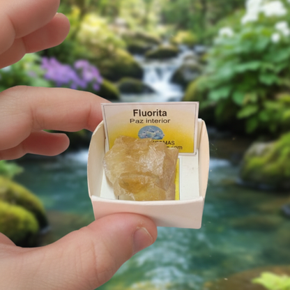 Fluorita en bruto 3-4 cm