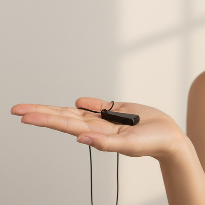 Collar shungit trapecio 3cm