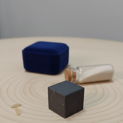 Cubo shungit 2x2 cm