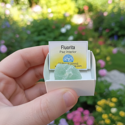 Fluorita en bruto 3-4 cm