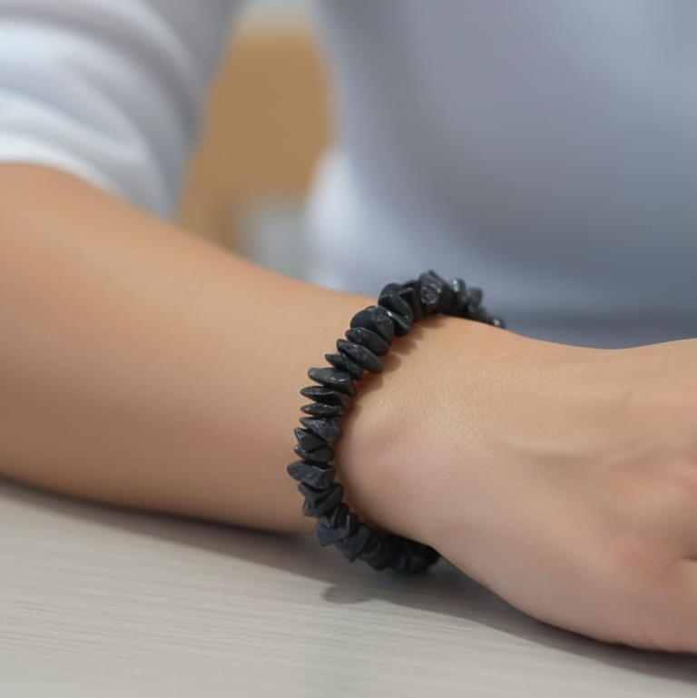 Pulsera shungit chip