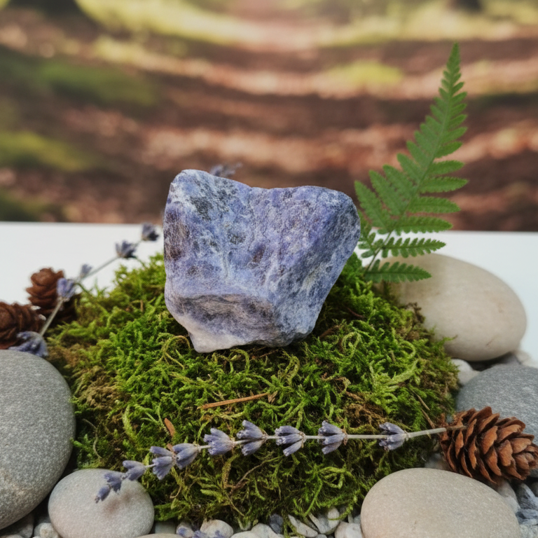 Sodalita En Bruto 3-4 cm