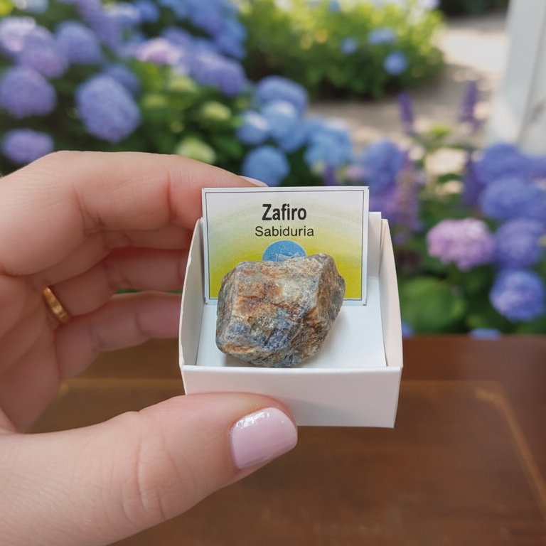 Zafiro en bruto 3-4 cm