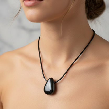 Collar hematite caramelito 2-3 cm