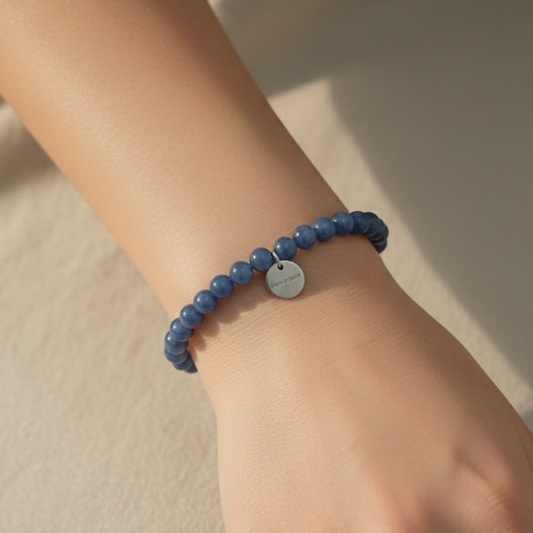 Pulsera sodalita bolas 4mm