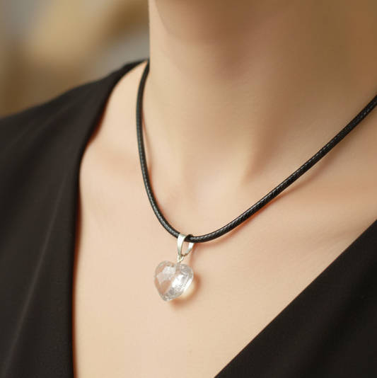 Collar topacio rodado 1-2 cm