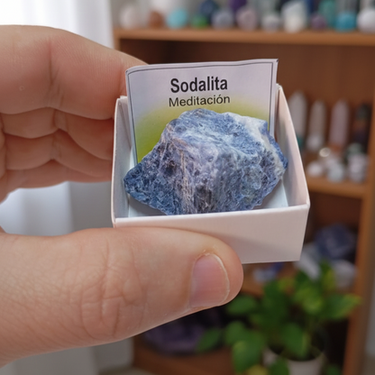 Sodalita En Bruto 3-4 cm