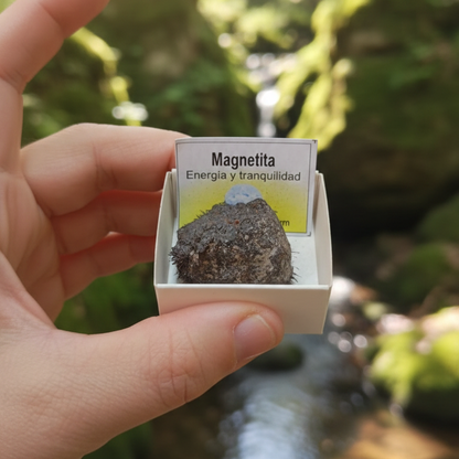 Magnetita en bruto 3-4 cm
