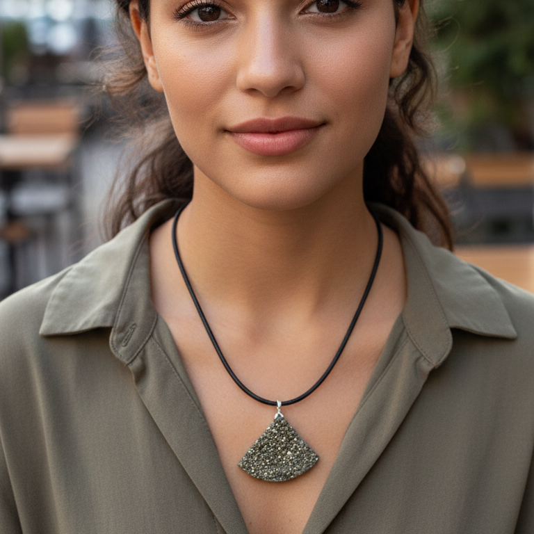 Collar Pirita 3-4 cm