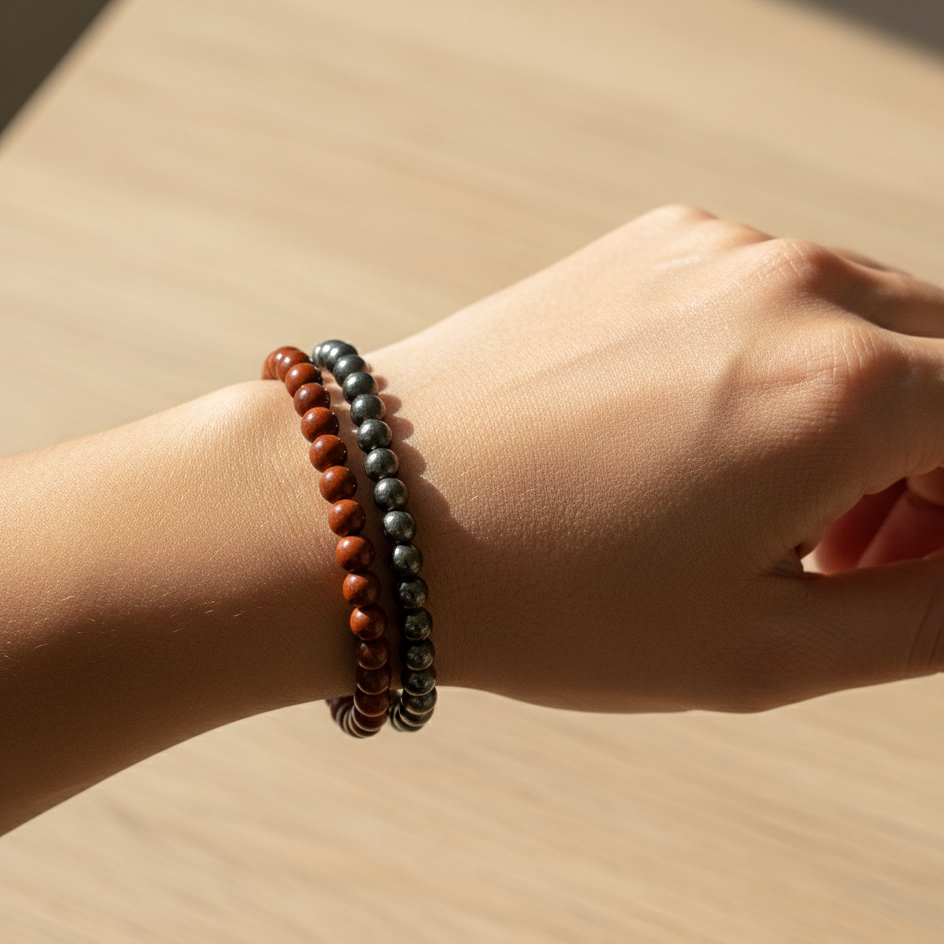 Estabilidad y Abundancia - Pack 2 pulseras poderosas