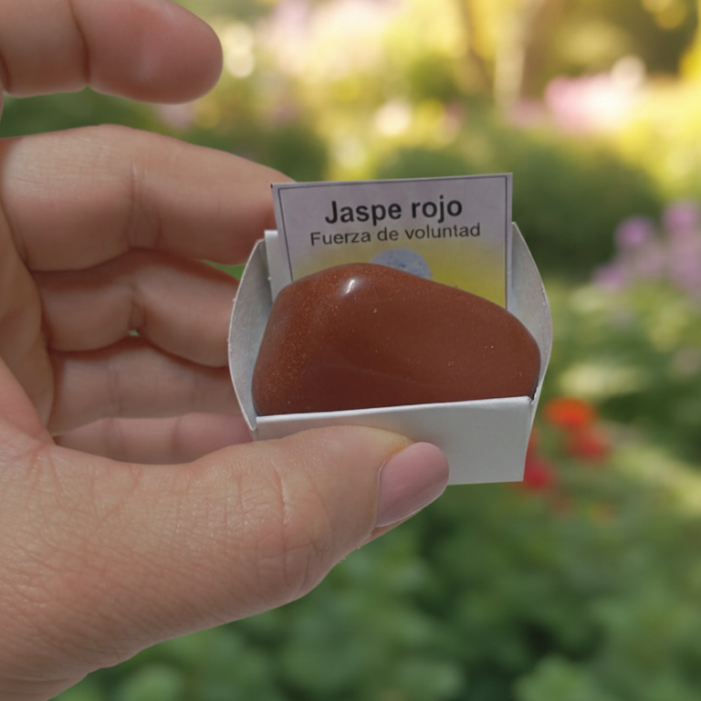 Jaspe Rojo Rodado 3-4 cm