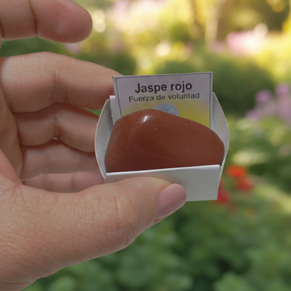 Jaspe Rojo Rodado 3-4 cm