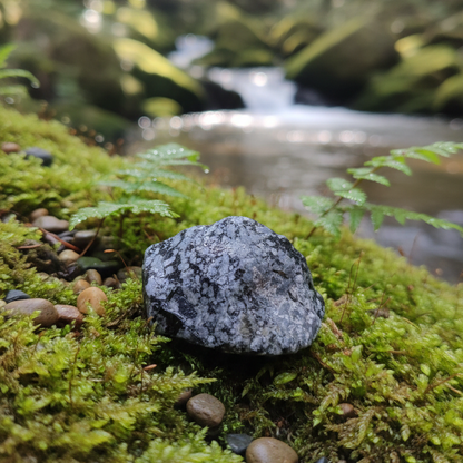 Obsidiana nevada en bruto 3-4 cm