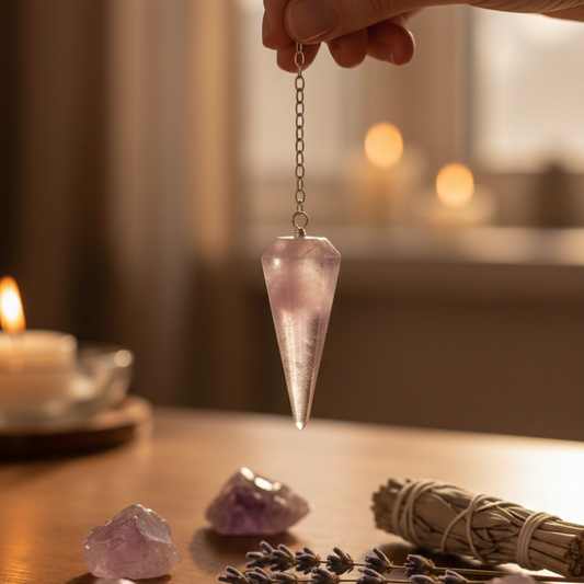 Pendulo amatista 3-4 cm