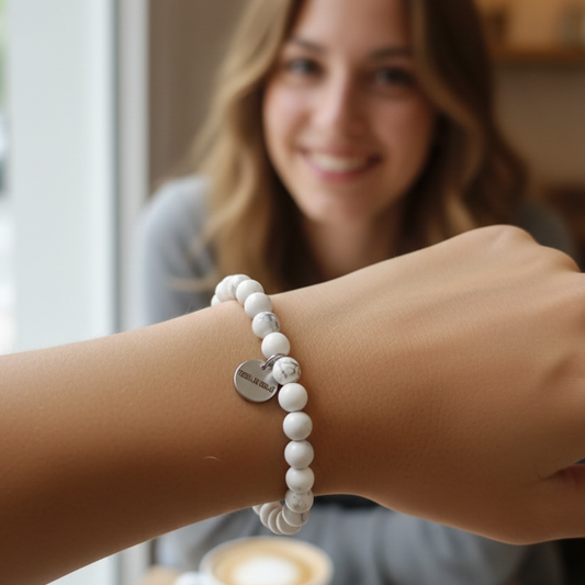 Pulsera magnesita bolas 6mm