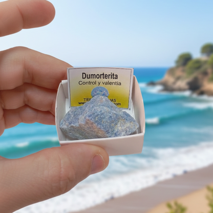 Dumorterita en bruto 3-4 cm
