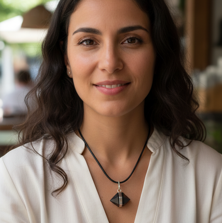 Collar shungit 2-3 cm