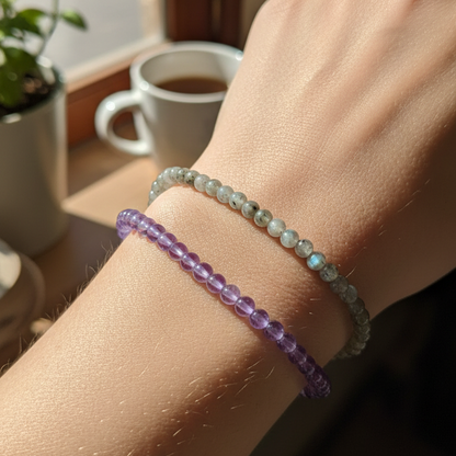 Serenidad y Sabiduría - Pack 2 pulseras poderosas