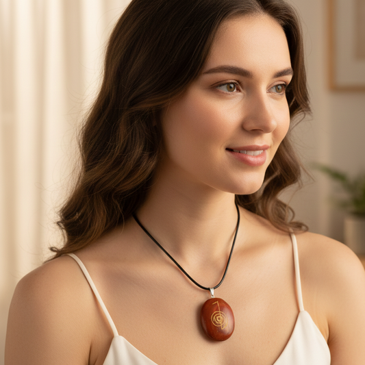 Collar jaspe rojo chocurrey 3-4 cm