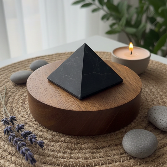 Pirámide Shungit natural 4 cm