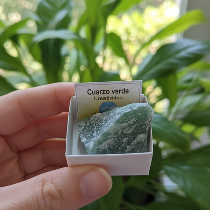 Cuarzo Verde en Bruto 3-4 cm