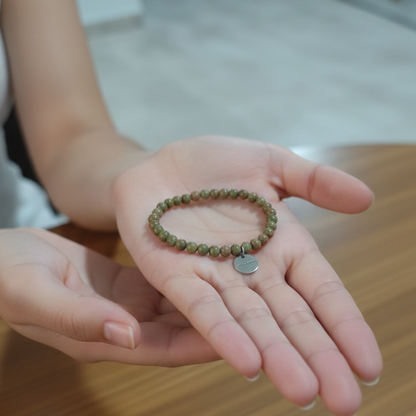 Pulsera unakita bolas 4mm