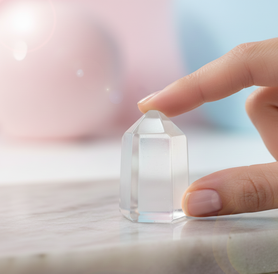 Punta de cuarzo 1-2 cm