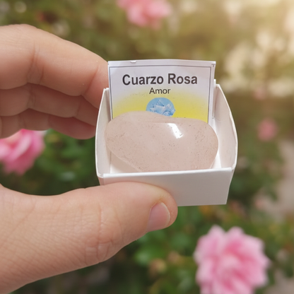 Cuarzo Rosa Rodado 3-4 cm