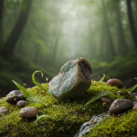 Amazonita en bruto 3-4 cm