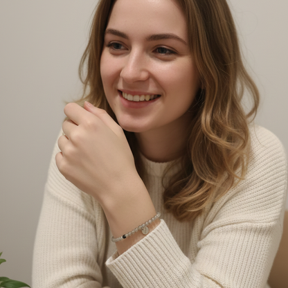 Pulsera labradorita bolas 4mm