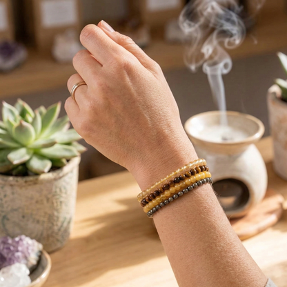 Prosperidad y Éxito - Pack 4 pulseras poderosas