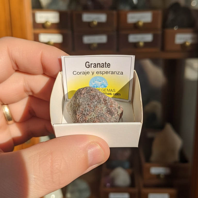 Granate en Bruto 3-4 cm