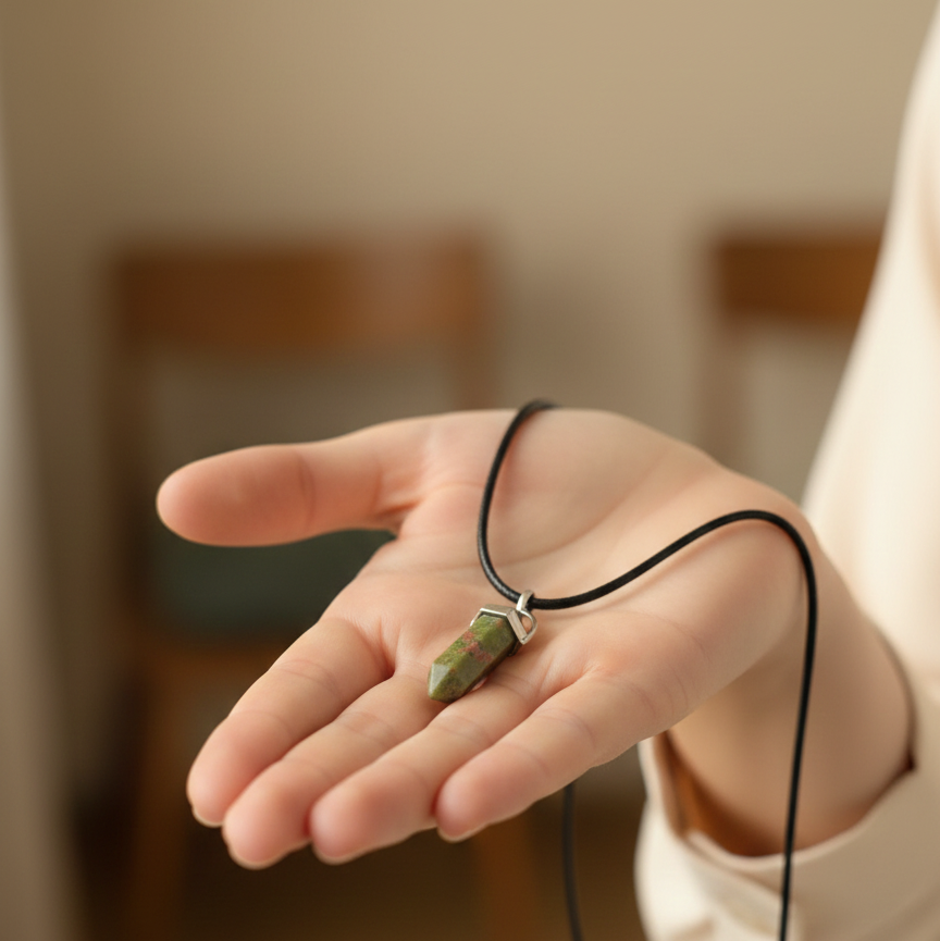 Collar unakita punta 3-4 cm